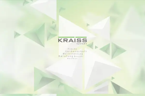 Сайт архитектурной компании Kraiss Systems GmbH